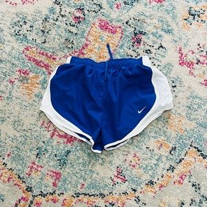 Nike Blue woman’s running shorts